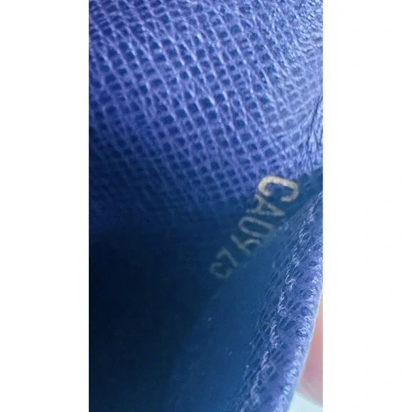 Louis Vuitton Epi Long Wallet International Yellow Purple Interior Pre-owned - Picture 15 of 15